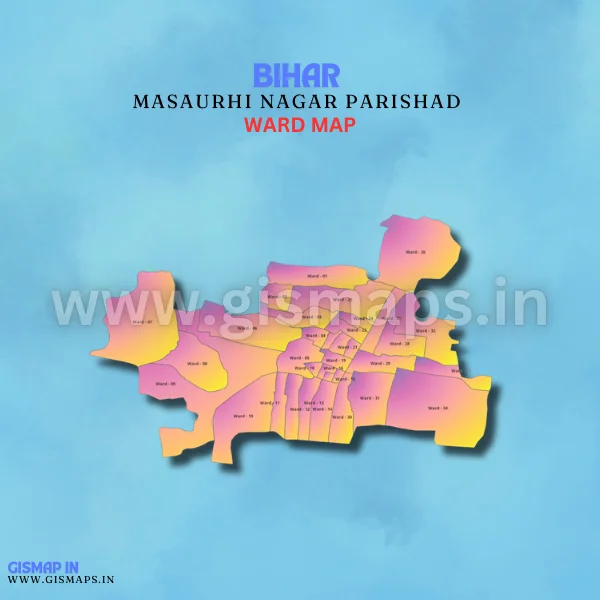 Masaurhi Nagar Parishad Ward Map